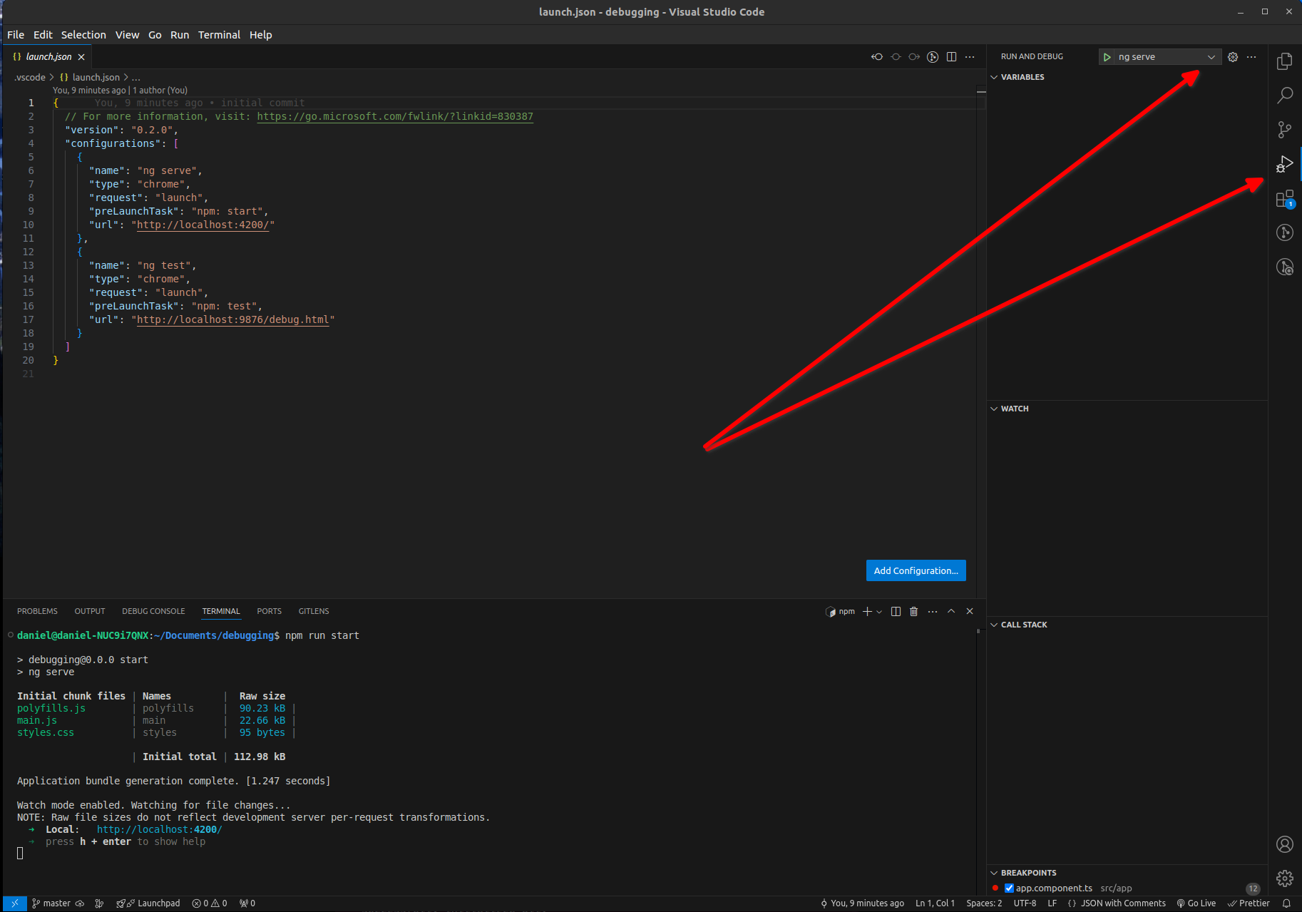 vscode-debug-configuration